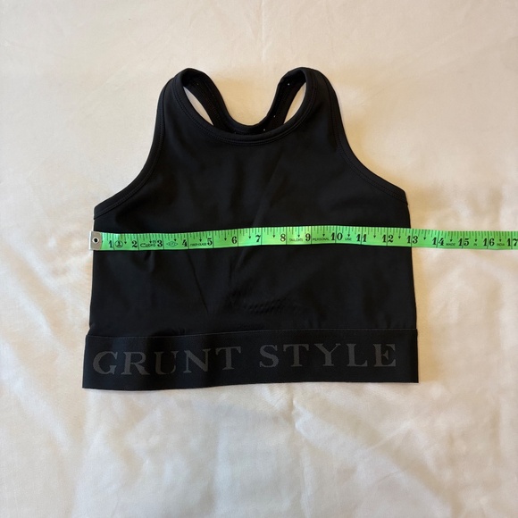 Grunt Style‎ Black Racer Back Sports Bra Size S - Picture 2 of 5